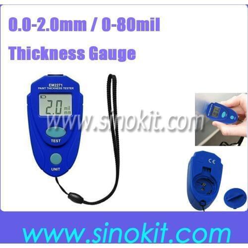 Digital Thickness Gauge Car Painting Thickness Tester Paint Thickness Meter PT2100