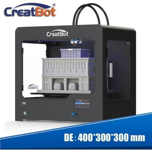 Creatbot 3d printer dual triple extruder 400*300*300 mm metal frame industrial large printing area machine DE free shipping