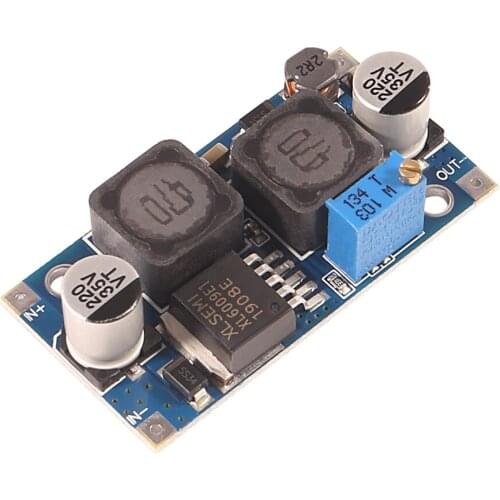 DC-DC XL6009 Auto Boost Buck Adjustable Step Up Step Down Converter Module Solar 1.25-36V Voltage Board MOSFET Switch DSN6000AUD