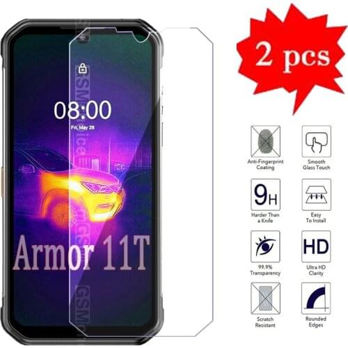 For Ulefone Armor 11 11T 5G Glass Screen Protection Film On Ulefone Armor 11 T Cover Premium Phone Scratch Proof Tempered Glass
