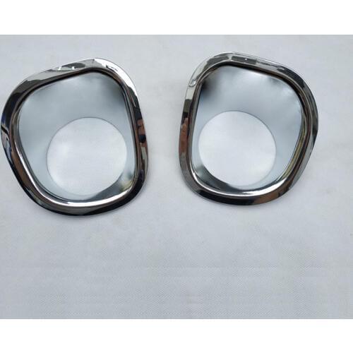 Chrome Front Fog Light Lamp Cover Trim for Nissan X-trail X Trail XTRAIL T31 2008 2009 2010 2011 2012 2013 Auto Accessories