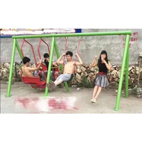 Outdoor baby swing chair playground childrens plastic slide garden toys seat kids monkey bars set children child swing nest Q44