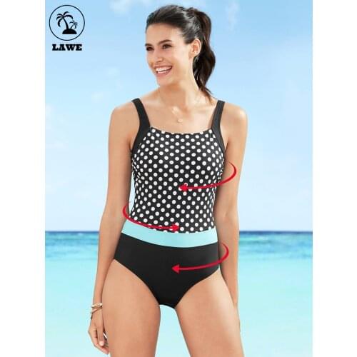 Купальники в горошек LAWEHXF China At AliExpress