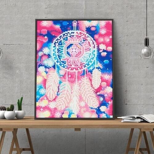 New Coming 5D DIY Diamond Painting Colorful Bell Picture Full Round Rhinestone Mosaic Home Decor Cross Stitch Gift Craft