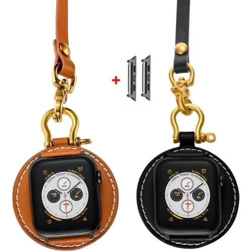 Pocket Watch Retro Style strap For Apple Watch band 3/2/1 correa iwatch 42mm 38mm wrist bracelet apple watch serie 5/4 44mm 40mm