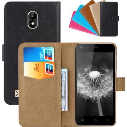 Luxury Wallet Case For DEXP Ixion ES550 Soul 3 Pro PU Leather Retro Flip Cover Magnetic Fashion Cases Strap
