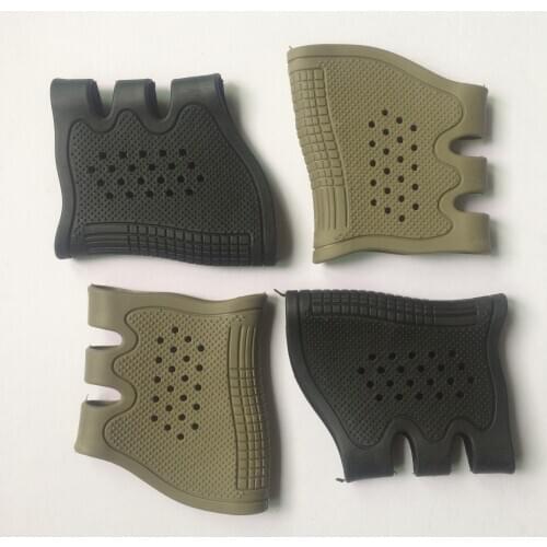 Tactical Universal rubber handle anti slip pistol case 17,19,23,20 glock 17 gun accessories