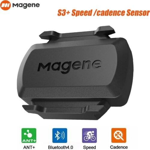 Magene Bike Computer Speedometer S3+ Speed Cadence Sensor ANT+ Bluetooth For Strava Garmin Bryton Bicycle Cycling Computer