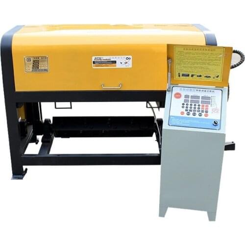 Wire rod round bar rebar straightening cutting machine