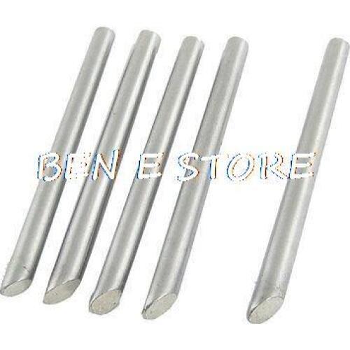 Replacement 60W 6mm Shank 7mm Bevel Width Soldering Iron Tip Ozznc