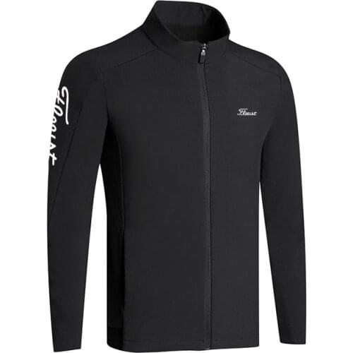 2021 Golf sportswear windbreaker mens summer autumn outdoor breathable long sleeve running jacket casual coat