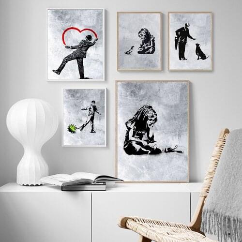 DIY 5D Diamond Painting Graffiti Street Girl Queen Handmade Square or Round Diamond Semi-finished Home Commemorative Gift