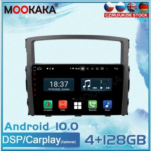 Android10.0 For Mitsubishi Pajero 2006-2012 Car GPS Navigation Auto Stereo Multimedia Radio Video DVD Player Headunit Carplay