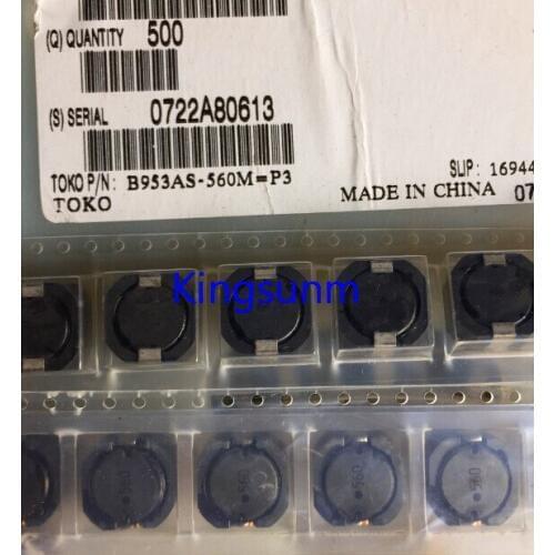 Free shipping 10pcs B953AS-560M=P3 TOKO 12X12X7MM 56UH