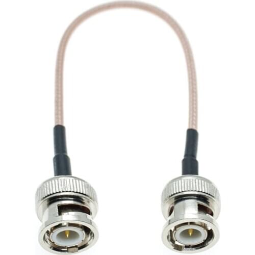 BNC Male o BNC Male Plug Connecotr Pigtail Jumper Coax RF RG316 Cable 50Ohm