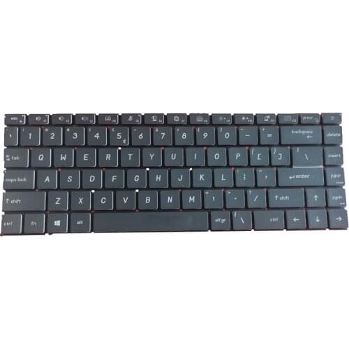 Laptop Backlit Keyboard For MSI Prestige 14 15 P14 P15 V190622BK1 UI S1N2EUS601SA0 S1N-2EUS601-SA0 MS-14C1 14C2 English US