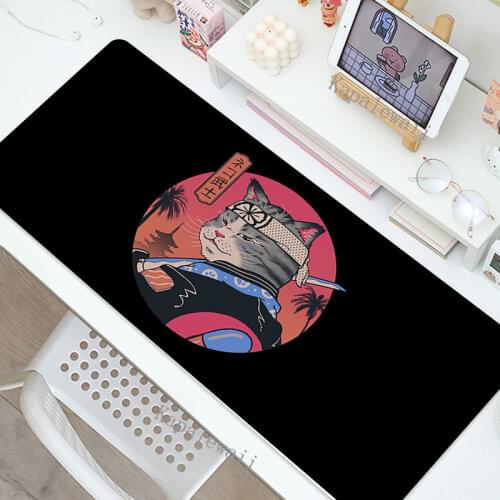 Large Anime Pink Mousepad Gamer Cute Kawaii Gaming Mouse Pad Rubber Otaku Locking Edge Big Fashion Laptop Notebook Desk Mat