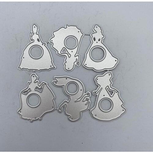Metal Cutting Dies Stencils Princess for DIY Album Paper Card Decorative Craft Die Cuts