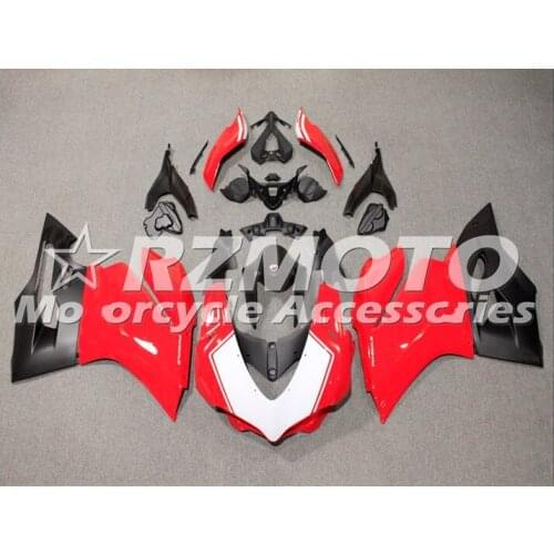 New ABS Plastic Shell Motorcycle Fairing kit Fit For Ducati 959 1299 Panigale 2015 2016 2017 2018 Custom Red Black