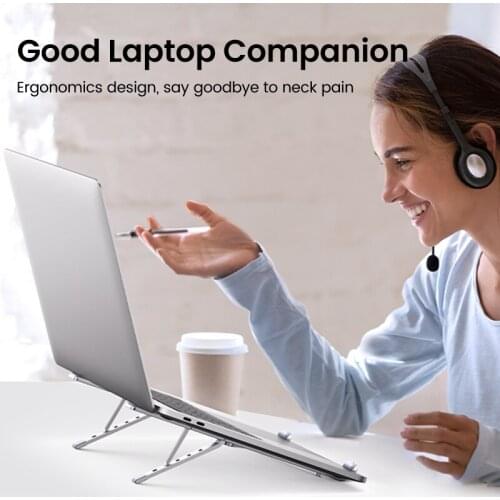 Laptop Stand Holder For Macbook Air Pro Foldable Aluminum Tablet Stand Laptop Notebook Support Macbook Pro Computer Stand