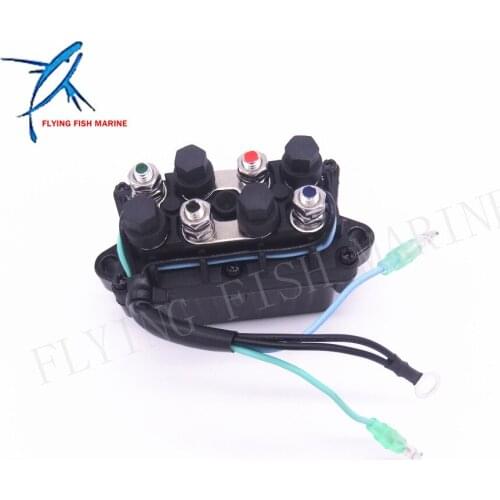 6H1-81950-00-00 6H1-81950-01-00 Outboard Engine Power Trim and Tilt Relay Assy for Yamaha 30 - 90hp