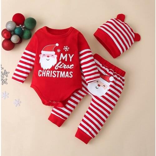 Christmas Halloween Festival Kids Girls Pijamas Pants Baby Sleepwear Childrens Clothing Sets Boy Outfit Toddler Clothes Newborn