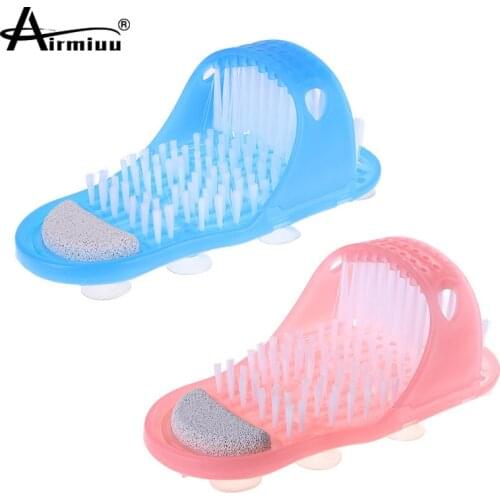 Men Summer Flip Flops Bath Shoes Foot Scrubber Massage Slippers Home Women Bathroom Shower Brush Shoe for Foot Care Cleaning
