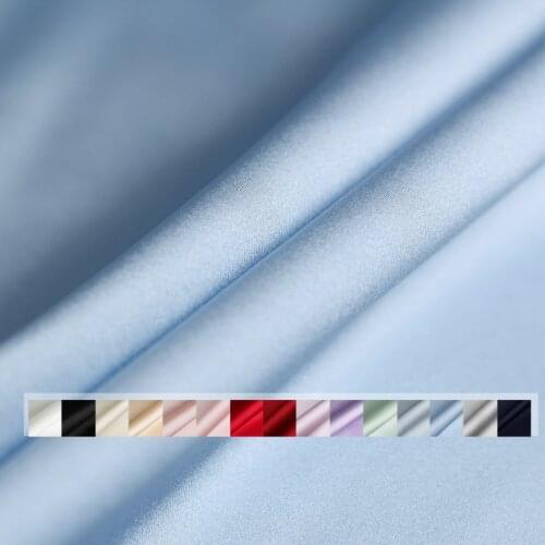 White Waxberry 16momme plain crepe satin silk 100% real silk material Han nationality clothing womens clothing Free shipping