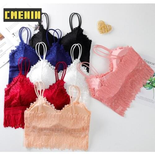 CMENIN Lace Sexy Bra Women Underwear Bralette Push Up Lingerie Comfortable bras for women Strapless Bras Bras For Women B0202