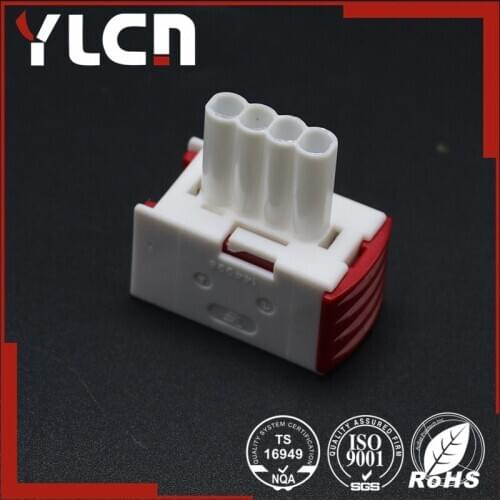 1 Set Kit 4Pins Way Automotive Waterproof Sealed Sensor Electric Wire Audi A6 Connectors Male Set AMP144998-5