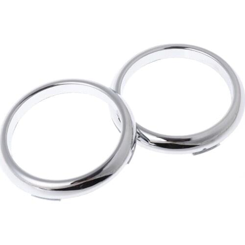 1 Pair ABS Front Fog Light Lamp Cover Trim