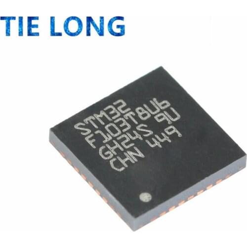 1pcs 100% New original STM32F103T8U6 VFQFPN-36 ARM CortexM3