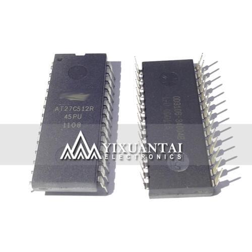 2pcs/lot 5pcs/lot 10pcs/lot Free shipping 100% original AT27C512R-45PU AT27C512R-45 AT27C512R DIP28