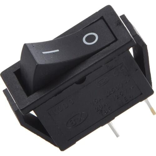 2pcs x ON-OFF 2 Position SPST 2 Pin Snap in Rocker Switch 16A/250V 20A/125V AC