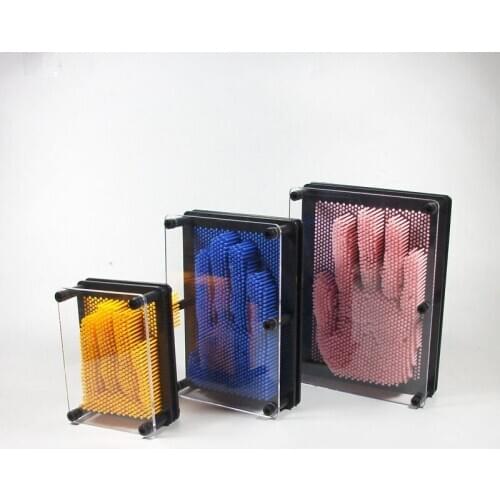 3 Sizes DIY 3d pinart sculpture Frame Image Captor Pin Point Art Impressions Pinart 3-dimensional pin sculpture