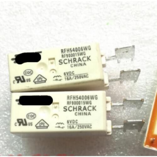 5PCS RFH54006WG RFH54006W 6VDC 16A SCHRACK new