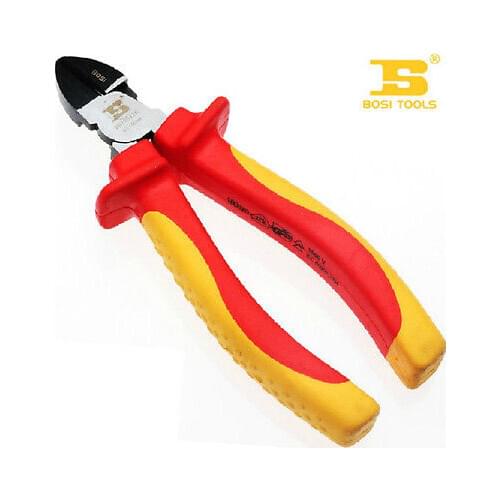 6"/160mm VDE Insulation Diagonal Cutting Plier with Double Color Handle