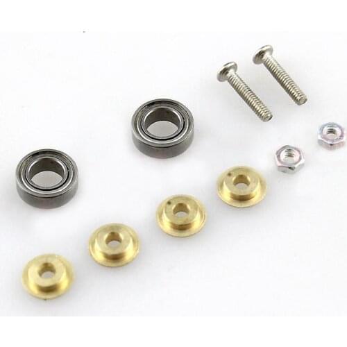 Free Shipping 1 Set 9mm Bearing With Gaskets For Tamiya Mini 4WD Racing Car Model Spare Parts