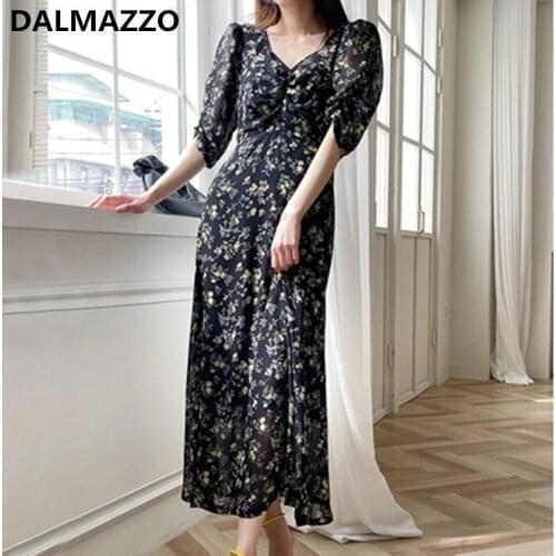 Летние шифоновые платья DALMAZZO China At AliExpress
