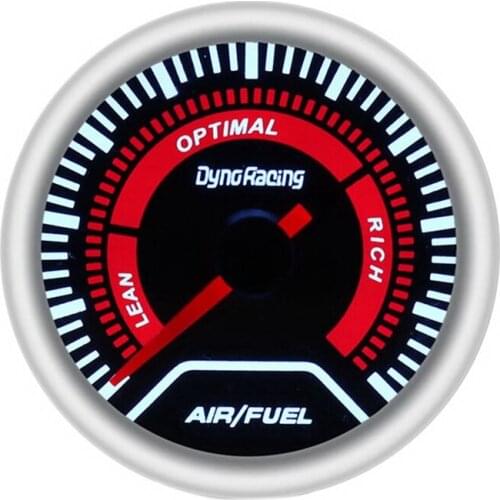 Dyno Racing Car Air Fuel Ratio Meter 52mm Car Modification Part Auto Vehicle Racing Supplies Universal 12V Car Styling