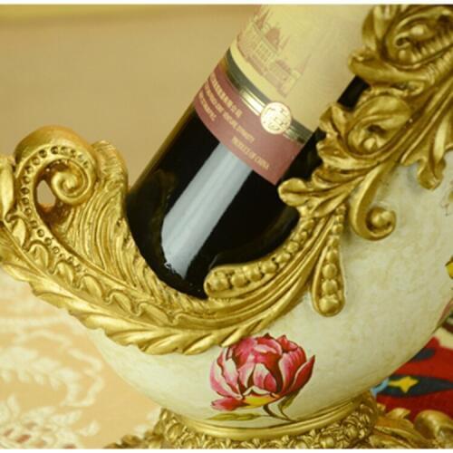 European-style wine rack resin Butterflies retro minimalist living room bar counter ceramic ornament ornaments wholesale