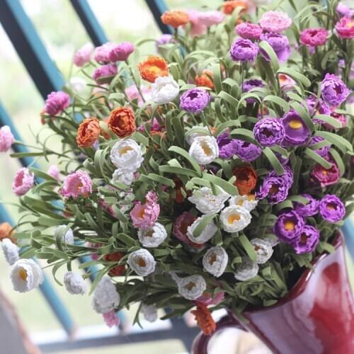 Foreign trade PE simulation decorative flower Daisy 6Branch