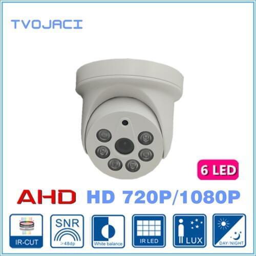 Surveillance Camera AHD Analog High Definition 1/4'' CMOS 1.0MP 720P 2.0MP 1080P AHD CCTV Camera IR Cut Fiter Security Indoor