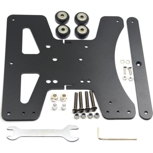 Befenybay Modular Y Carriage Plate Upgrade Kit for 2040V Aluminum Profile for Creality Ender3/Ender3 Pro 3D Printer (190mm)