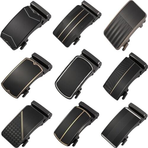 Automatic Belts Buckle Men Without Body High Quality Alloy Designers Fashion Male Brand Luxury Suitable Width 3.5CM LY136-23010