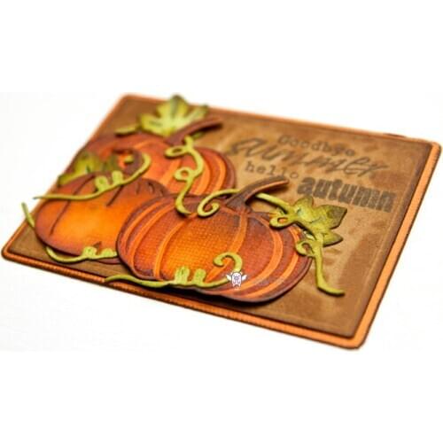 New Pumpkin vine decoration metal Cutting Dies Stencils DIY Scrapbooking Paper/photo Cards Embossing Dies