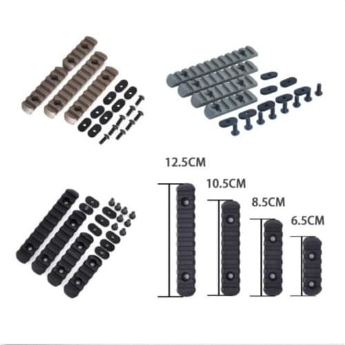 Tactical Airsoft Mlok Type 20mm Rail Cover For MOE Handguard Protection Mount