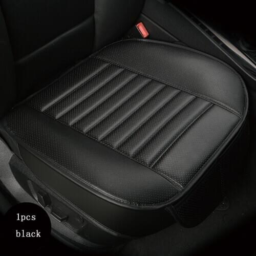 Ultra-Luxury Single Seat without Backrest PU Senior Leather Car seat Protection car seat for Most Four-Door Sedan&SUV