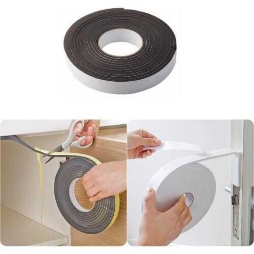 Windproof glass door seals gaps window strips seals sticky noise stickers sound insulation self-doors windows Accessories