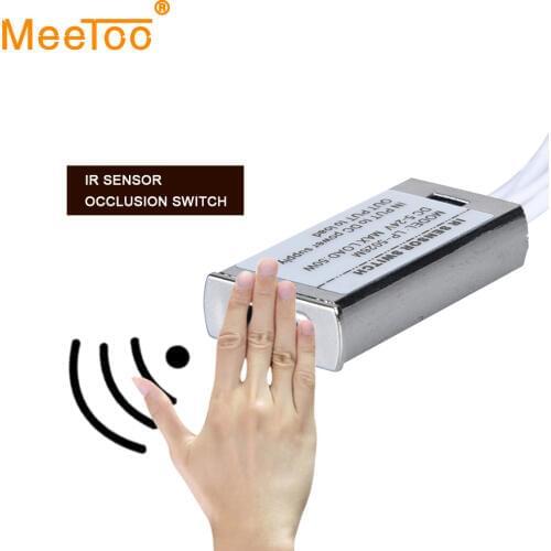 12V/24V IR Proximity Sensor Switch Detector Infrared Door Control Light Switch 5A 50W Auto ON/OFF Interrupteur For DIY LED Light